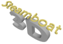 Steamboat 3D Logo